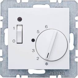 Berker Hager 20308989, Hvid, Rotary switch, 250 V, [Levering: 4-5 dage]